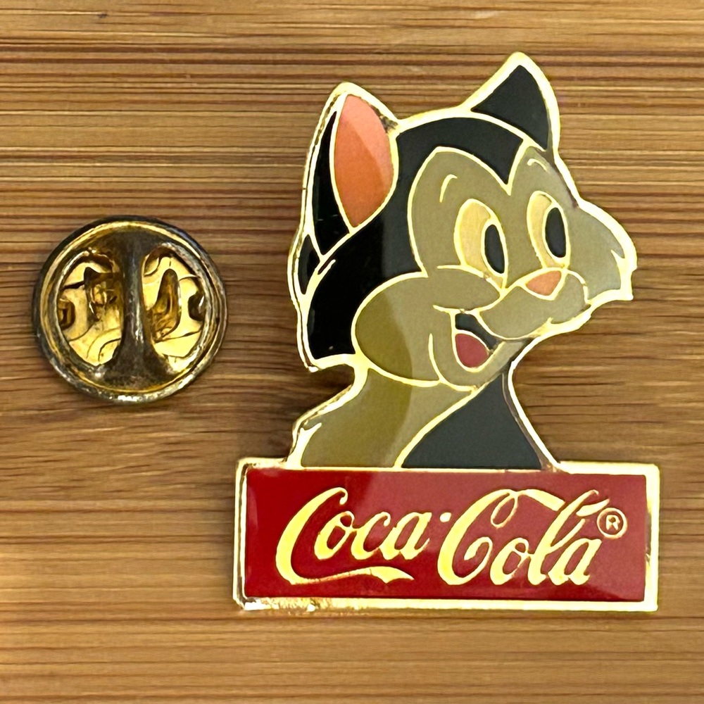 Disney Pin WDW Coca Cola Figaro Pinocchio